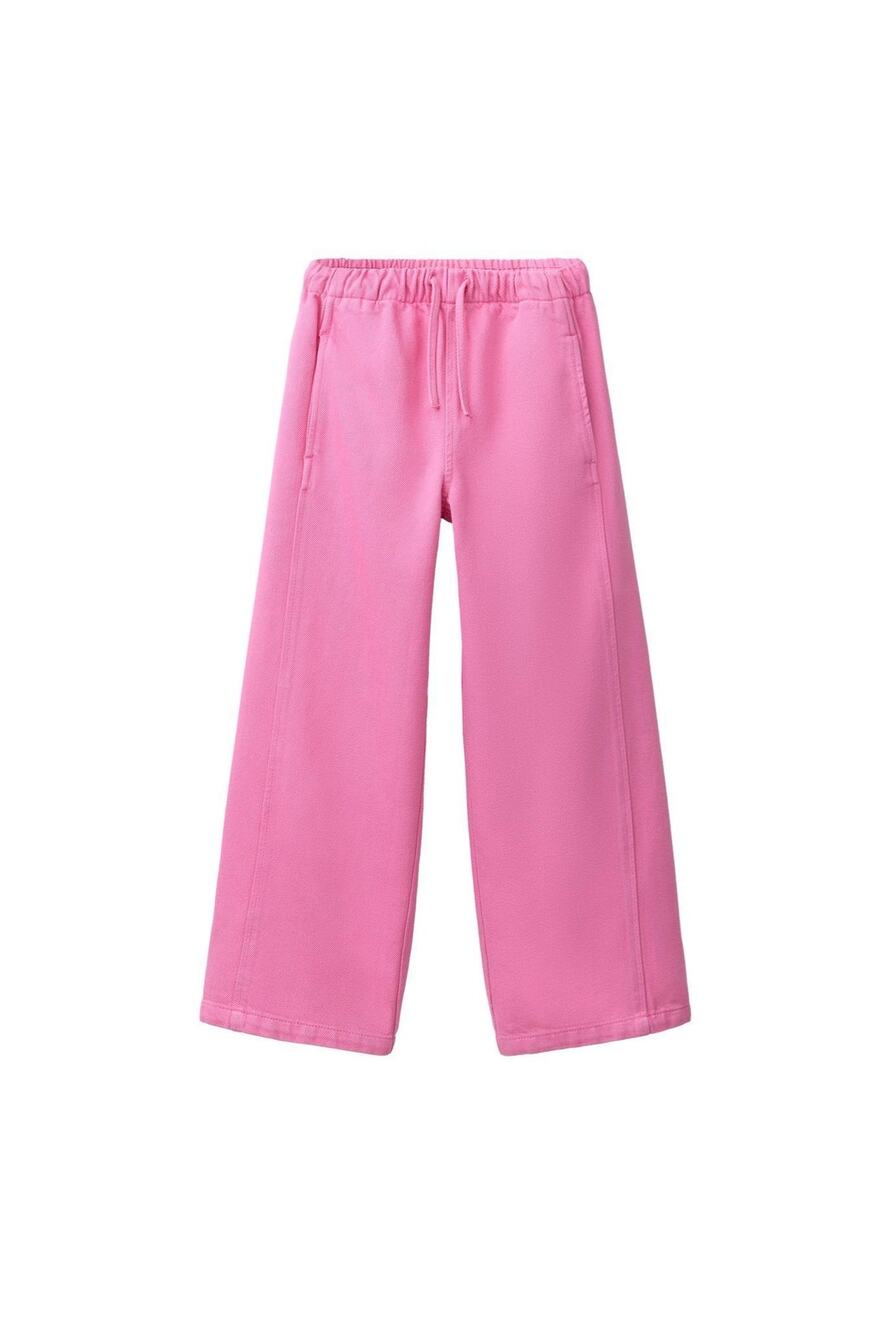 Zara Bubblegum Pink Wide Leg Sweatpants Size S